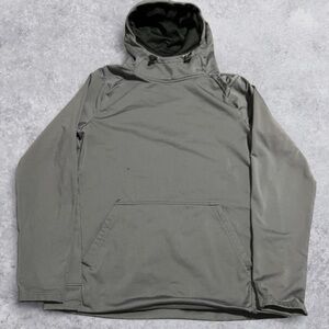 UNRL Athletic Performance Hoodie Gray Mens Medium
